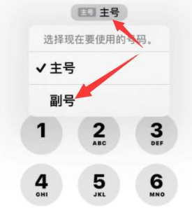 安宁苹果14维修店分享iPhone 14 Pro Max使用副卡打电话的方法 