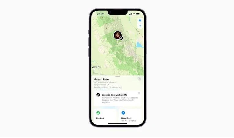 安宁苹果14维修分享iPhone14系列中 FindMy功能通过卫星分享位置方法教程 